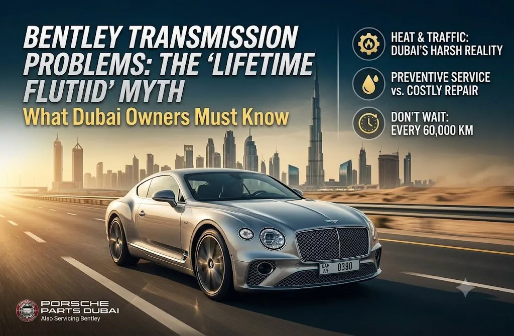 Bentley Transmission Problems and the "Lifetime Fluid" Myth: What Dubai Owners Must Know