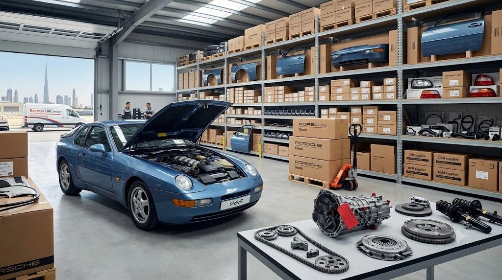 Porsche 968 parts Dubai – genuine VarioCam, engine and transaxle components for the Porsche 968
