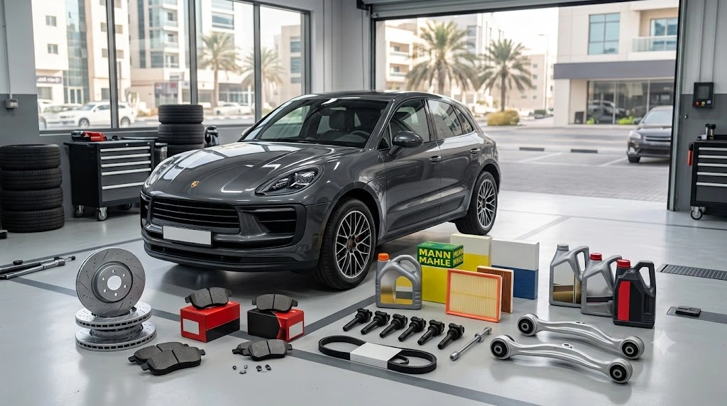 Porsche Macan spare parts Dubai – genuine and OEM parts for the 95B Macan, Macan S, GTS and Turbo