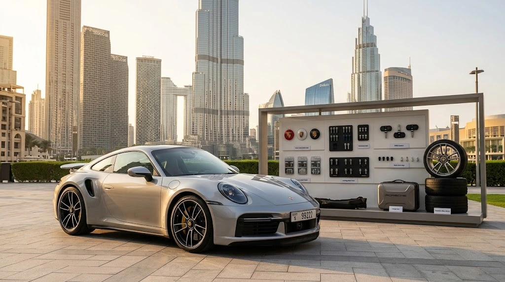 Genuine Porsche wheels Dubai - alloy wheels, centre caps and TPMS sensors for 911, Cayenne and Macan