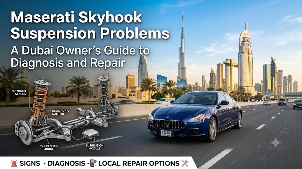 Maserati Skyhook Suspension Problems: A Dubai Owner's Guide to Diagnosis and Repair