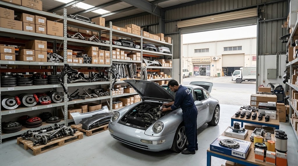 Porsche 911 parts Sharjah supplier with genuine and OEM 911 spares ready for delivery