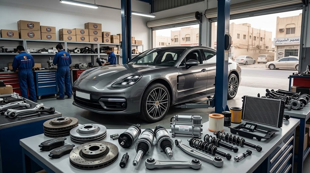 Genuine and OEM Porsche Panamera parts Sharjah, ready for delivery across the emirate