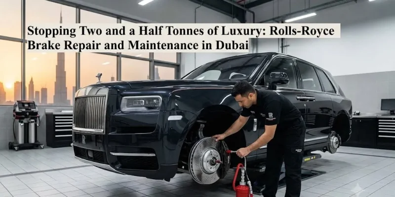 Stopping Two and a Half Tonnes of Luxury: Rolls-Royce Brake Repair and Maintenance in Dubai