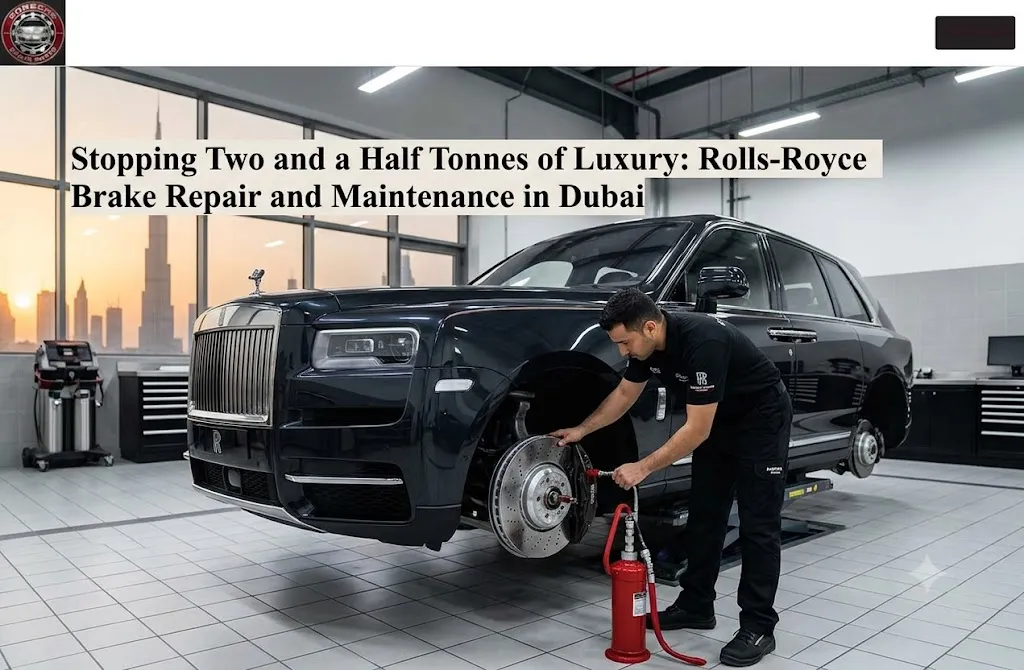Stopping Two and a Half Tonnes of Luxury: Rolls-Royce Brake Repair and Maintenance in Dubai